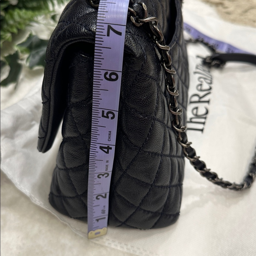 Navy blue Chanel coco handle - Picture 11 of 13